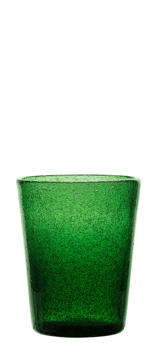 Soda Lime Glass Partido Tumblers 27cl Pack of 6 Blue/Green Party Camping Cocktail Juice