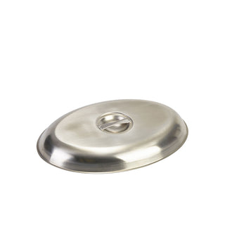 Stainless Steel Oval Dish Covers 30cm & 35cm for Table Service 1 Piece