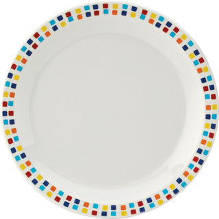 Melamine Plates 16cm Polar/Spanish Steps Design Pack of 48 for Catering Buffets Service