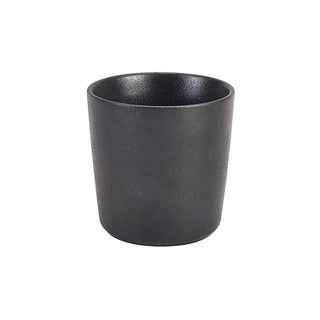 Stoneware Chip Cup with Cast-Iron Look – 8.5×8.5cm (Pack of 6)