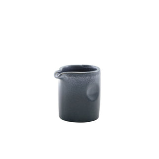 Graphite Stoneware Pinched Jug with Reactive Glaze – 9cl (Pack of 12)