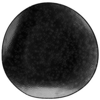 Porcelain Nero Plate 31cm Large Plate for Main Courses and Presentation Pack of 6
