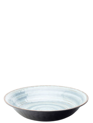 Melamine Wildwood Blue or Green Large Bowl 35cm Large Serving Bowl Pack of 6