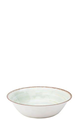 Melamine Wildwood Blue/Green Bowl 25cm Medium Serving Bowl Pack of 6