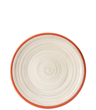 Melamine Calypso Blue or White Plate 35cm Large Lightweight Plate Pack of 24