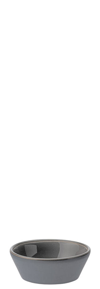 Stoneware Core Grey/Taupe Dip Pots 9.5cm Pack of 12 for Sauces Condiments and Service