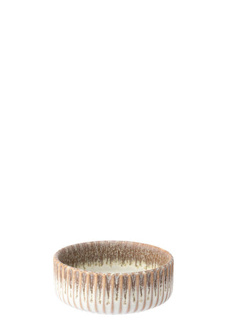 Stoneware Corduroy Dip Dishes 9cm Pack of 12 for Sauces Dips Table Service