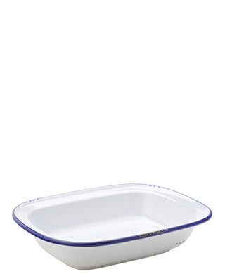 Stoneware Avebury Blue Pie Dishes 24cm Oven Safe Baking Dishes Pack of 6