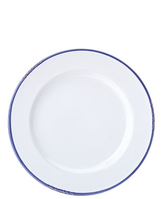 Stoneware Avebury Blue Plates 26cm Rustic Dinner Plates Pack of 6