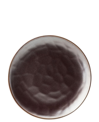 Porcelain Apollo Bronze Plates 21.5cm Modern Side Plates Pack of 6
