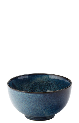 Porcelain Azure Bowls 13cm/16cm/21.5cm Serving and Salad Bowls Pack of 6