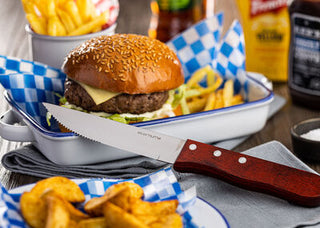 Wax Liner Paper Sheets 30cm (12"), Blue & Red Checkered Food Basket Liners, Pack of 500