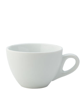 Barista Mighty Porcelain Ceramic Cup 12.25Oz (350ml), Box of 6 Coffee Cups with Handle For Cappuccino, Espresso, Tea