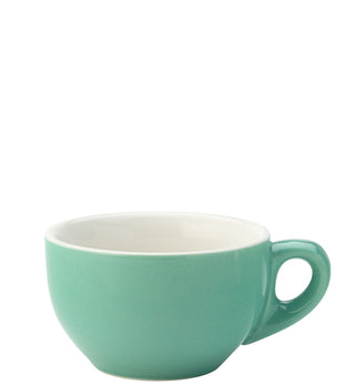 Porcelain Latte Cup 10oz (280ml), Dishwasher Safe Coffee Cup for Cafes, Cappuccino, Espresso, Latte (Box of 6)