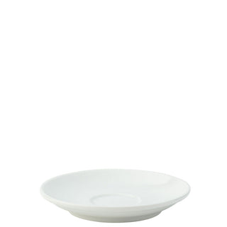 Barista Espresso Cups 80ml Vitrified Porcelain Ceramic 11.5cm Saucers (Box of 12), for Cafe and Professional