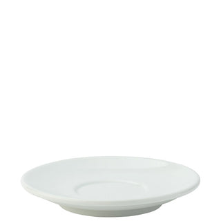Porcelain Coffee Saucer 15.5cm (6"), Dishwasher Safe Saucers for Cafes, Tea, Coffee (Box of 6)