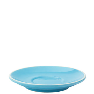 Porcelain Coffee Saucer 15.5cm (6"), Dishwasher Safe Saucers for Cafes, Tea, Coffee (Box of 6)