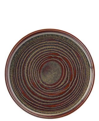 Tropical Stoneware Coupe Plates Set, 17.5cm, 22cm & 28cm Professional Catering Tableware, Box of 6