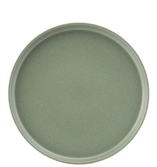 Green Stoneware Coupe Plates for Catering & Table Service, Ceramic Plates 17.5cm, 22cm & 28cm – Box of 6