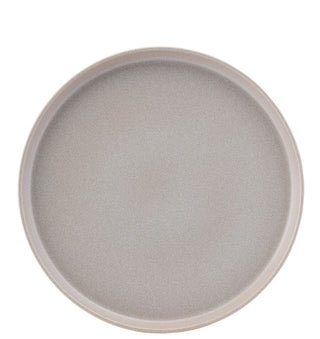 Grey Stoneware Coupe Plates for Catering & Table Service, Ceramic Plates 17.5cm, 22cm & 28cm – Box of 6