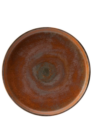 Orange Stoneware Kindling Coupe Plates for Catering & Table Service – 17.5cm, 22cm, or 28cm, Pack of 6
