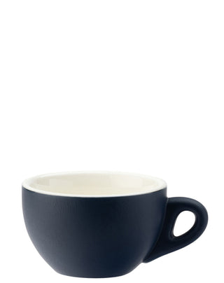 Premium Barista Cappuccino Cups 7oz (200ml) – Ceramic Porcelain Coffee Drinkware (Set of 12)
