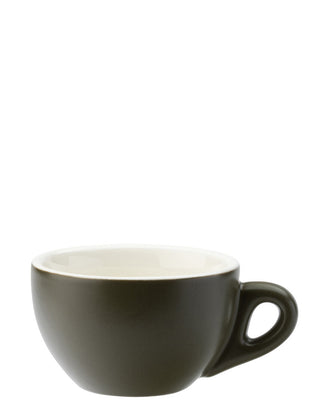 Premium Barista Cappuccino Cups 7oz (200ml) – Ceramic Porcelain Coffee Drinkware (Set of 12)
