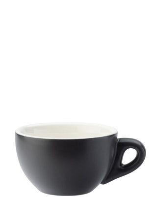 Premium Barista Cappuccino Cups 7oz (200ml) – Ceramic Porcelain Coffee Drinkware (Set of 12)