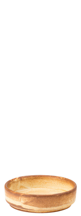 Murra Honey Porcelain Dipping Pot, Set of 6, Ceramic Walled Dip Pots Sauce Mini Dip Bowls - 6cm/ 8cm