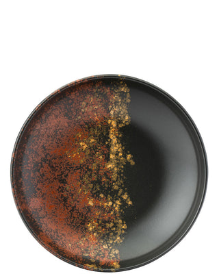 OXY Ceramic Deep Coupe Plate 19cm Porcelain Tableware for Catering, Buffet Service and Food Presentation - Set of 6