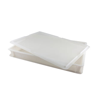 High-Density Polyethylene Dough Box Lid – Durable 60×40cm Cover for Dough Proofing & Storage