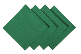 Pack Of 4000 Dark Green 2ply Cocktail  Napkins 24cm x 24cm