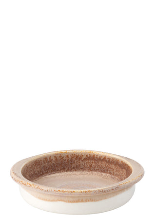 Murra Blush Porcelain Round Eared Dish, Oven Safe, Dishwasher Safe Ceramic Dishes 16cm/ 18cm - Set of 6