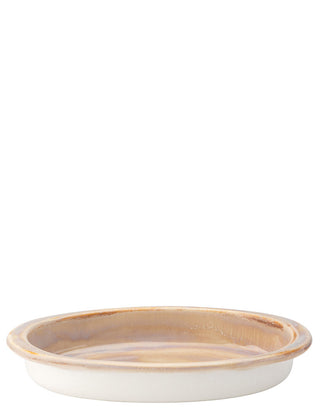 Murra Blush Porcelain Oval Eared Dish for Catering & Oven to Table Service, Reactive Glaze Finish - 25cm (Set of 6)