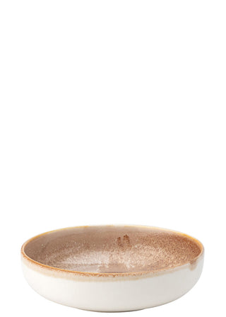 Murra Blush 16cm Porcelain Bowls Round Ceramic Salad Pasta Bowls, Dishwasher Safe - Pack Of 6