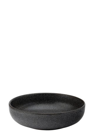 Murra Ash Porcelain Black Serving Bowl 16cm Round For Dessert, Soup, Salad Bowls - Set of 6