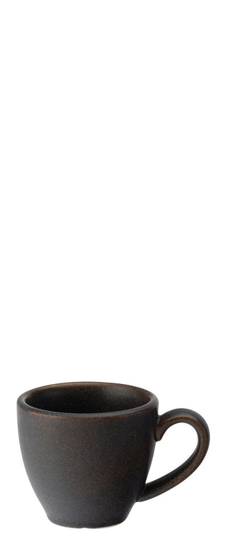 Murra Ash Porcelain Espresso Cups 2.75oz (80ml) Dishwasher Safe Ceramic Mugs - Box of 6