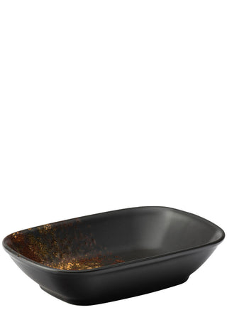 Oxy Vitrified Porcelain Rectangular Bowl 17cm (6.5"), Dishwasher Safe Ceramic Serving Bowls - Pack of 6