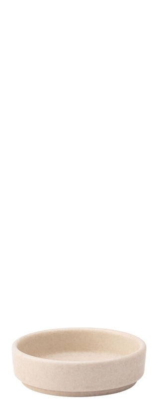 Parade Marshmallow Porcelain Walled Dip Pot Ceramic Condiments Serving Bowl - 8cm Diameter - Pack of 6