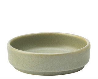 Maze Kale Walled Dip Pot 3" (8cm) Porcelain Sauce & Dip Bowl, Ceramic Ramekin | Pack of 6