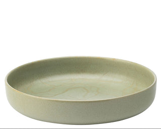 Maze Kale Green Porcelain Presentation Bowl – Pack of 6 | 20cm & 24cm Restaurant & Catering Ceramic Serving Bowls