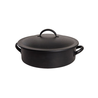 Homestyle Large Induction Round Chafer Dish – Stainless Steel Buffet Server with Lid | 3.8L & 7.5L