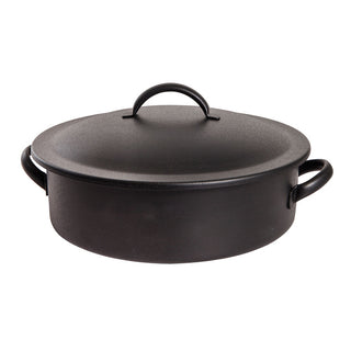 Homestyle Large Induction Round Chafer Dish – Stainless Steel Buffet Server with Lid | 3.8L & 7.5L