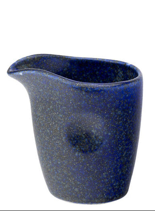 Granite Finish Sauce Jugs 130ml (4.5oz) | Reactive Glaze Porcelain Pourers | Restaurant Gravy & Sauce Jugs | Pack of 6