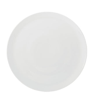 Pure White Porcelain Pizza Plate 32cm (13") Set – Pack of 6 | Restaurant & Pizzeria Serving Plates