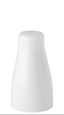 Pure White Porcelain Salt Pourer 8.5cm – Pack of 24 | Restaurant & Catering Table Accessories | Dishwasher Safe