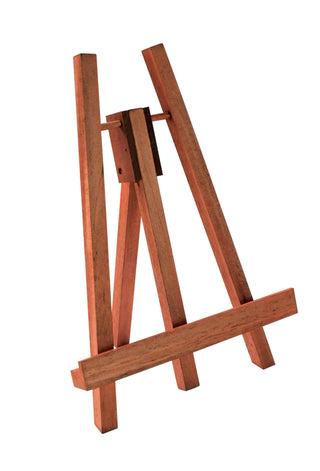 Easel For A4/A5 Boards Mahogany Finish