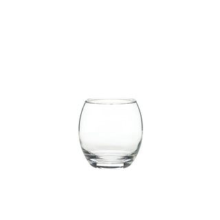 Clear Glass Rocks Tumblers 40.5cl – Durable Beaded-Rim Short Tumblers for Bars & Restaurants (Pack of 6)