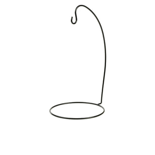 Black Steel Espetada Stand for Skewers, Kebabs & Food Presentation – Tall Catering Display - 45cm Tall