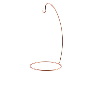 Copper-Plated Stainless Steel Espetada Stand for Skewered Dish Presentation – 24×45cm (Base Dia × H)